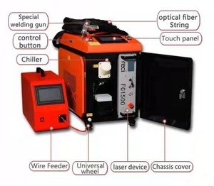 Máquinas de Soldadura Láser Portátiles de 1200W USD2000 con Funciones de Soldadura, Corte y Limpieza Láser, Modelo 3 en 1 de BOAO Laser - Product Image 2