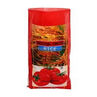 Sac agricole recyclable en PP tissé pour graines d'herbe et de soja, 25 kg, laminé, enduit anti-UV