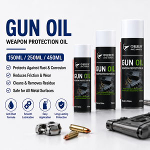 Miglior Spray Olio e Antiruggine per Armi, Consegna Rapida, Prezzo Conveniente, Olio Industriale Antiruggine per Armi 60ml-250ml/Barile - Product Image 1