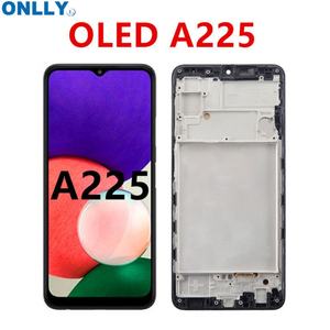 จอ LCD สำหรับโทรศัพท์มือถือ Samsung Galaxy A225 A22จอ OLED อะไหล่หน้าจอสัมผัส - Product Image 2
