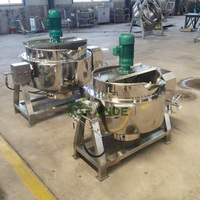 Marmite de cuisson en acier inoxydable S304 pour caramel, machine à faire fondre le sucre, machine à concentrer le sirop
