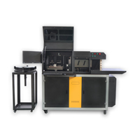 Nouvelle machine automatique chinoise de cintrage de lettres pour enseignes néon, CNC, pour lettres en acier inoxydable/aluminium, avec ajustement