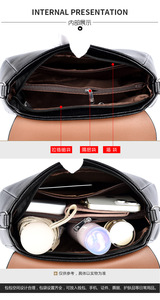 New High Quality Women Messenger Bags for Women Pu Leather Handbags Crossbody Bags Ladies Designer Shoulder Bags <b>Tote</b> Top-handle - Product Image 5