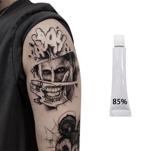 ครีมสีสักคุณภาพสูงปรับแต่งได้ 10 มล. สารช่วยเพิ่มสีสักสำหรับการสักถาวร 75% ครีมผงสีสัก - Product Image 2