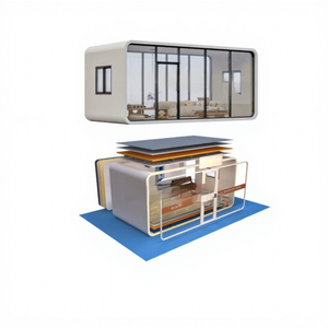 <span class=keywords><strong>Casa</strong></span> Móvil Tipo Cápsula, Oficina Inteligente, Habitación Silenciosa Apple, Contenedor Prefabricado, Decoración para <span class=keywords><strong>Casa</strong></span> de Huéspedes, Diseño de Modelo 3D de 20 mm de Grosor 1 - Product Image 3