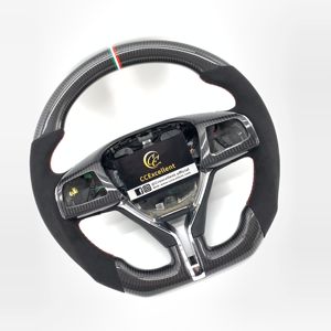 Volante <span class=keywords><strong>de</strong></span> Fibra <span class=keywords><strong>de</strong></span> Carbono Real para <span class=keywords><strong>Maserati</strong></span> Ghibli 2014 <span class=keywords><strong>2015</strong></span> 2016 2017 2018, Piezas Personalizadas para el Interior del Automóvil - Product Image 2