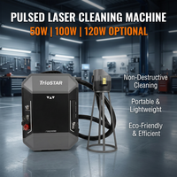 Machine professionnelle de traitement des surfaces métalliques pour l'élimination de la rouille, de la peinture et de l'oxyde | Solution de nettoyage au laser portable