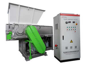 آلة تقطيع البلاستيك الصناعية أحادية المحور لكتل البولي إيثيلين تيريفثالات ولفائف الأفلام والألواح وإعادة تدوير البلاستيك المختلط - Product Image 5