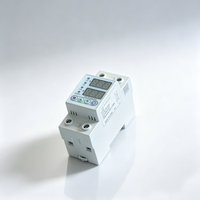 Protecteur de surtension et de sous-tension, protection contre les surcharges, protection contre les surintensités, 40A 63A, protecteur monophasé pour usage domestique