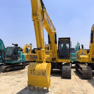 Excavatrice Komatsu PC160 d'occasion durable et économe en carburant, pelle sur chenilles moyenne de 16 tonnes pour la construction routière et l'ingénierie municipale - Product Image 4
