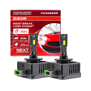 SUKIOTO JAPAN Set di Lampadine LED <span class=keywords><strong>D3S</strong></span>/D1S Canbus Senza Errori, 90W 6000K 30000LM, Compatibilità Universale per Auto, Plug&Play 12V - Product Image 1