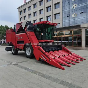 Factory Price Corn Cob Harvesting Machine Farm Harvest Corn Machine 2/3/4/5 Rows Corn Harvester