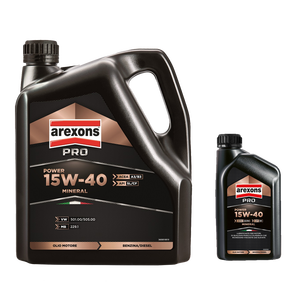 Lubrifiant Arenxons 15W40 'Power' 4 Litres pour équipement d'entretien d'essence - Product Image 1