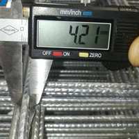 SL 72 82 92 호주산 평직 검정 와이어 메쉬 (콘크리트 보강용) - 절곡, 절단, 용접 서비스 제공