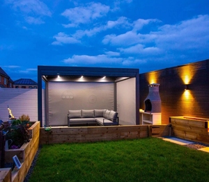 Pergola Motorizzata Impermeabile Airfun per Piscina e Patio, Tetto a Lamelle, Arredamento da Esterno Turchia - Product Image 5