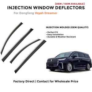 Deflectores de Ventana Laterales para Toyota Cruiser 2019-2020 Protector de Lluvia Accesorios de Coche - Product Image 2