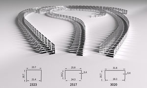Clips de Fijación para Tiras de Silicona LED Neon, Soporte de Acero Inoxidable para Perfil LED Flexible, Curvado Linealmente, Forma Aleatoria - Product Image 6