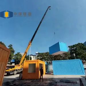 CGCH Ánh Sáng Khung Thép Dễ Dàng Giao Hàng Có Thể Tháo Rời Giá Rẻ Sẵn Sàng Để Tàu Đúc Sẵn Container Nhà