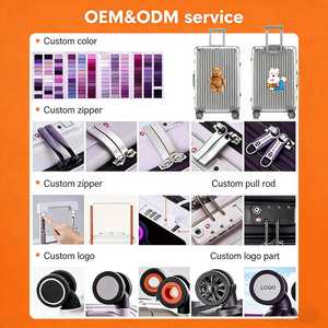 Maleta <span class=keywords><strong>de</strong></span> <span class=keywords><strong>Viaje</strong></span> Rígida <span class=keywords><strong>de</strong></span> Aleación <span class=keywords><strong>de</strong></span> Aluminio y Magnesio con Logotipo Personalizado, Duradera, con Candado TSA007, Elegante Maleta <span class=keywords><strong>de</strong></span> Aluminio - Product Image 3