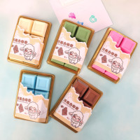 Timbre de papeterie Kawaii en chocolat, sceau en chocolat, timbre personnalisé pour journal, style coréen, japonais, mignon, mini, créatif