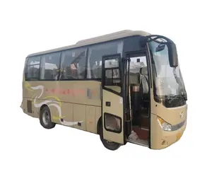2017 Tahun HIGER 30 Kursi KLQ6755KQE51 Bus Bekas untuk Dijual Ekspor dengan Harga Rendah