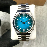 Montre automatique de luxe pour hommes Citizenn NJ0151-88L, boîtier en acier inoxydable, cristal saphir, aiguille bleue, 40mm, 22mm, chronographe