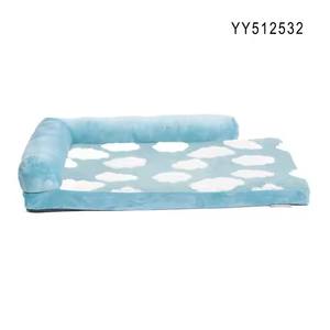 Vente en gros <span class=keywords><strong>de</strong></span> canapé-lit d'hiver <span class=keywords><strong>haut</strong></span> <span class=keywords><strong>de</strong></span> <span class=keywords><strong>gamme</strong></span> pour <span class=keywords><strong>chien</strong></span> <span class=keywords><strong>de</strong></span> compagnie chenil <span class=keywords><strong>coussin</strong></span> <span class=keywords><strong>de</strong></span> sommeil profond lavable amovible avec literie à motif solide - Product Image 3