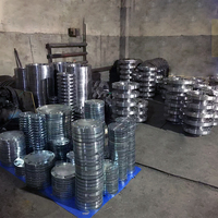 Bridas ciegas forjadas de acero al carbono ANSI WNRF de 6 pulgadas, Clase 150, 300, 600 LB RF, según ASME B16.5