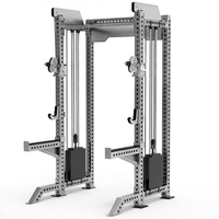 Équipement de musculation à domicile en acier, équipement de musculation commercial à double poulie, entraîneur multifonctionnel, rack de squat pour la musculation