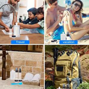 Bolsa de Viaje Portátil de Plástico de 3 Piezas Personalizada al por Mayor, Bolsa Reutilizable y Flexible con Logotipo Personalizado - Product Image 6