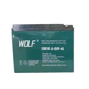 高品质最低价格ups vrla AGM铅酸电池12v 45ah