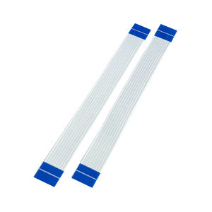 Marque personnalisée AWM 20624 80c 60v Vw-1 pas de 1.0mm 8 broches 100mm de longueur câble plat flexible pour l'utilisation automobile faisceau de câbles Ffc - Product Image 1