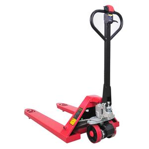 สีเหลืองคู่มือ 65 รถลากพาเลท 3 ตันแจ็คไฟฟ้าไฮดรอลิก 2 3 5 ตันเครื่องยกแบบแมนนวลรถยกไฟฟ้าขนาดเล็กแบบแมนนวล - Product Image 5