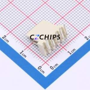 5VMBA050 Wire-to-Board Pin Header Bent Lead Through Hole,P=2.54mm Connector 1x5P 2.5mm Right Angle Insert 5P - Product Image 2