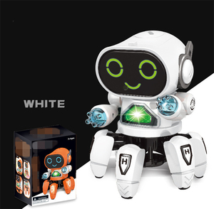 Dançando elétrico cantando movendo brinquedo robô LED - Product Image 3