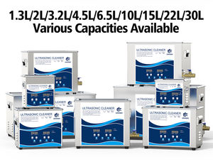 Limpiador ultrasónico eléctrico GW0306 6.5L para anteojos, piezas pequeñas de Metal, joyería, limpiadores ultrasónicos industriales de nueva condición - Product Image 2