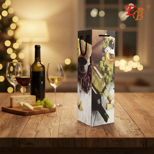 4,3 \ "X15 \" X4.3 \ "Bolsa de vino con impresión personalizada 144PCS/Carton - Product Image 4