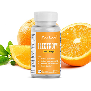 Label pribadi rasa semangka Vegan elektrolit tablet hidrasi sebelum berolahraga suplemen penambah energi - Product Image 4