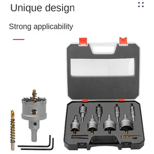 8-קטע יעיל & עמיד נירוסטה צלחת מקדחה קצת להגדיר מקור מיוצר צלחת סגסוגת קשה פותחן חור צלחת סגסוגת - Product Image 1