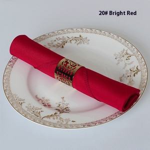 Hotel y uso doméstico desechable barato restaurante Mesa servilleta <span class=keywords><strong>cena</strong></span> Mesa ropa boda poliéster servilleta - Product Image 4