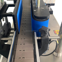 Machine d'étiquetage automatique pour bouteilles rondes, boîtes et bocaux