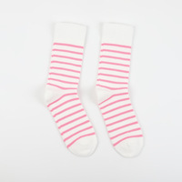 Chaussettes de sport rayées style universitaire pour femme, tendance, chaudes, respirantes, absorbant la transpiration, antibactériennes, en coton