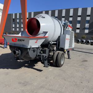 Estrutura Durável Bomba de Concreto Misturadora de Concreto Máquina de Bomba de Concreto <span class=keywords><strong>Pipeline</strong></span> - Product Image 3