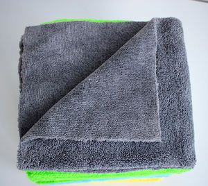 वार्प बुनाई माइक्रोफाइबर सफाई कपड़े 300gs कार रसोई कई रंगों को पॉलिश करता है - Product Image 5