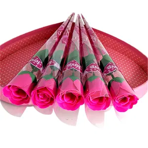 情人节礼物婚礼 flori trandafiri de sapun box