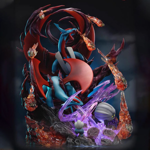 Figura de Acción Coleccionable Pokemoned EGG Super Large Fantasy House Salamence para Entusiastas de los Dragones Voladores de Pokemoned - Product Image 6
