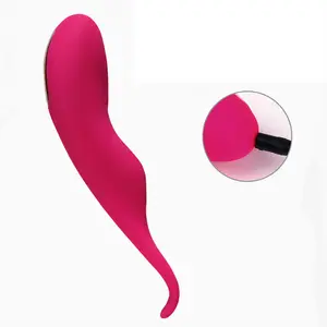 Mad Tongue Rose Red High-Grade Material Adult Self-Use Vibration Sex Toys for women