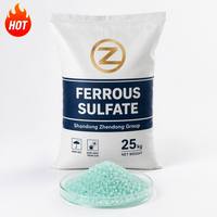 Sulfato Ferroso FeSO4 7H2O Cristal Verde para Tratamiento de Agua Industrial