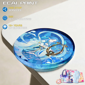 Bloque Acrílico Personalizado con Diseño de <span class=keywords><strong>Manga</strong></span>, Ladrillo Decorativo para Escritorio con Impresión Gráfica Personalizada para Tiendas en Línea y Suministro Minorista - Product Image 2