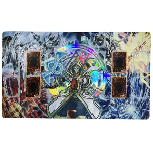 Holo gioco da tavolo tappetino da gioco tappetini da tavolo giochi dimensioni 60 x35 cm Mousepad compatibile gioco di carte forYGO con borsa per il trasporto